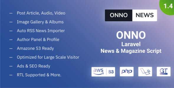 Site de blog et de magazine ONNO