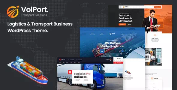 Volport – Thème WordPress de la logistique et du transport