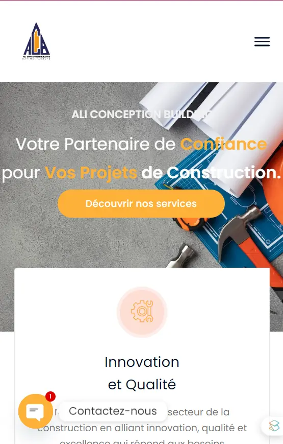 Ali Conception Building: leader du secteur du BTP au Bénin, spécialisé dans la construction et la rénovation.