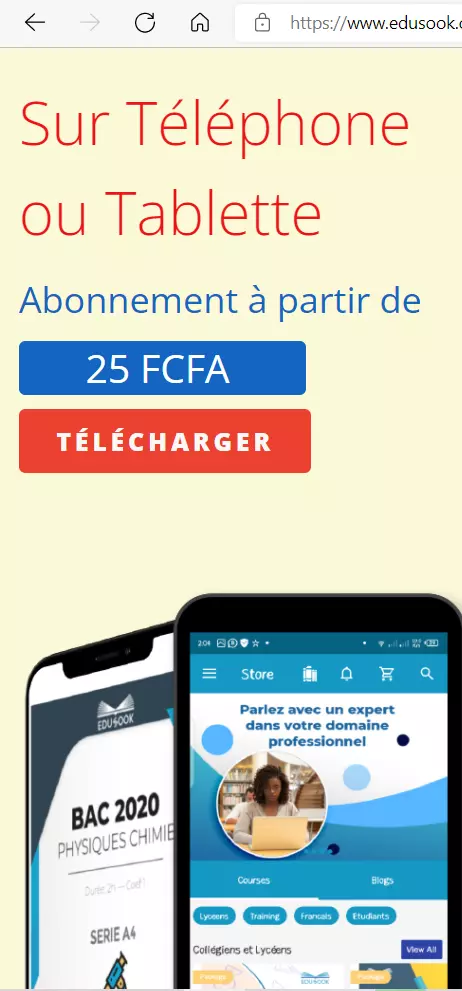 Edusook: Plateforme e-learning à ressources éducatives massenonrhodes.com
