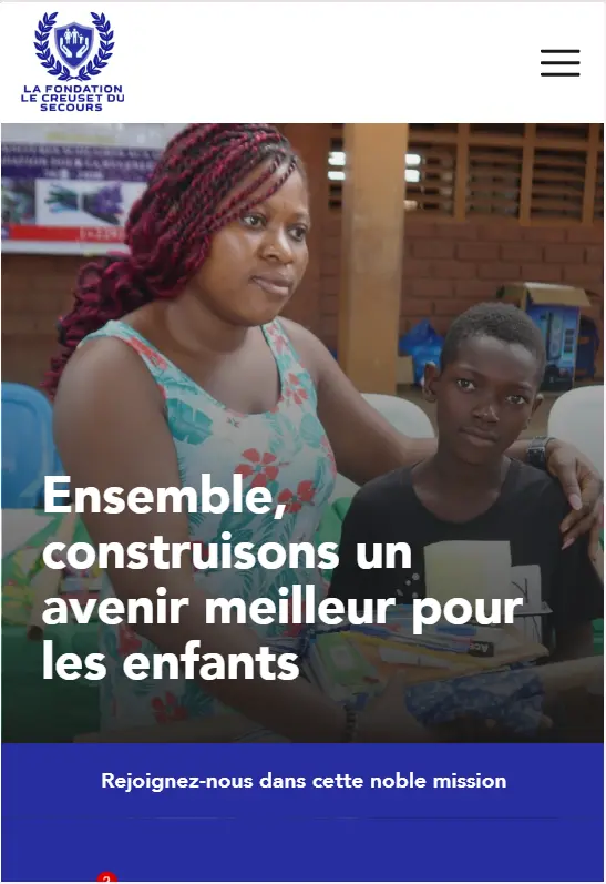 LE CREUSET DU SECOURS: Site officiel du centre d'Accueil, d'aide et de Protection des orphelins et enfants vulnérables. massenonrhodes.com