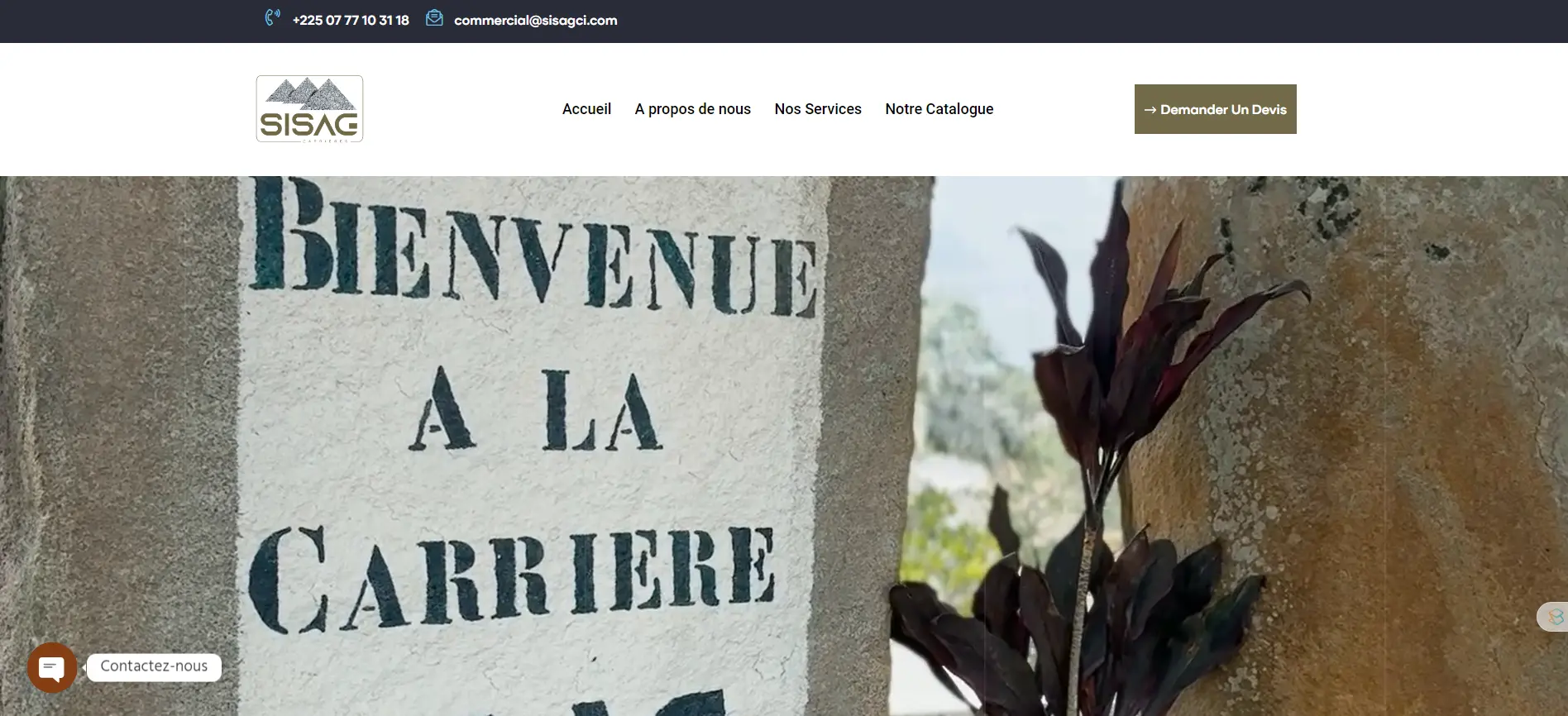 Développeur Wordpress : Refonte du site web de sisagci.com