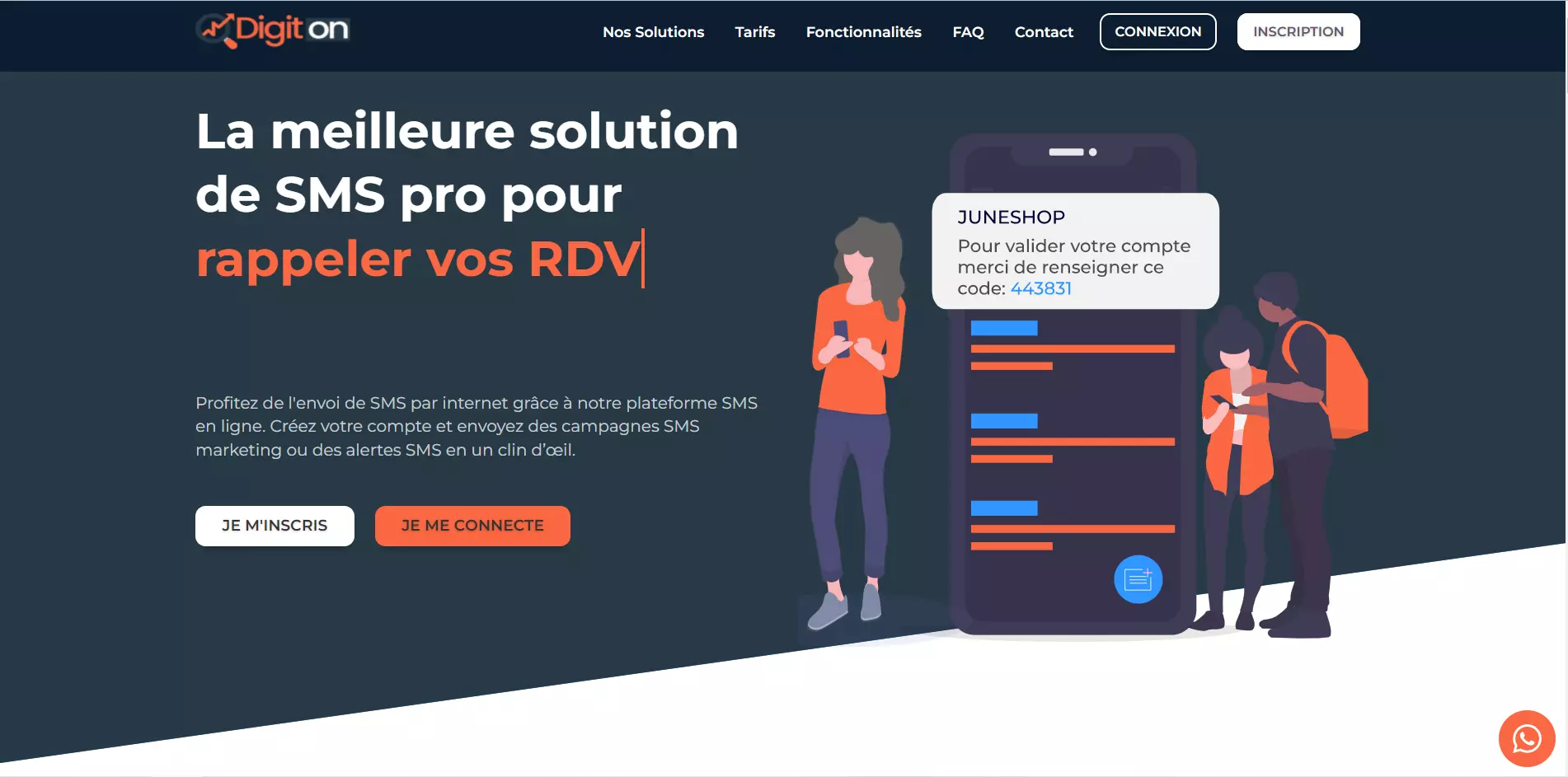 MdigitCard: Site SAAS de création de cartes de visite numériques
