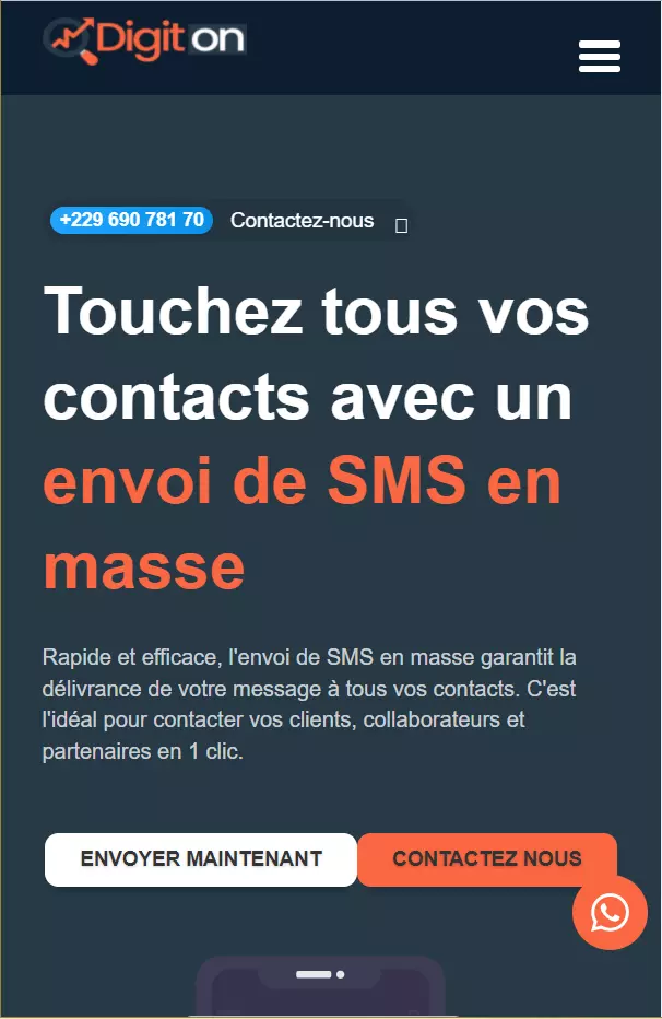 MdigitCard: Site SAAS de création de cartes de visite numériques massenonrhodes.com